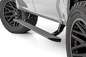 Running Boards & Rock Sliders - Power Running Boards | HT-Series | Crew Cab | Ford F-150/Lightning/F-250/F-350/Raptor (15-26)