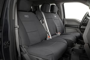 Interior & Floor Mats - Seat Covers | FR Bench and RR Bench | Ford F-150/Lightning/F-250/F-350 (15-26)