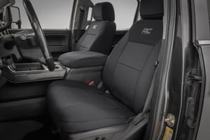 Interior & Floor Mats - Seat Covers | FR Bucket & RR 60/40 Bench | Chevy/GMC 2500HD/3500HD (14-26)