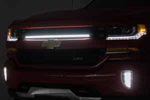 LED Lighting - LED Light Kit | Grille Mount | 30 Inch DRL | Chevy Silverado 1500 (16-18)