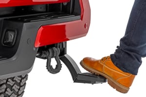 Running Boards & Rock Sliders - Retractable Bed Step | Manual Pull | Toyota Tacoma 2WD/4WD (2024-2026)