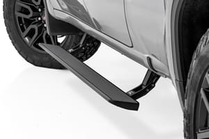 Rough Country Power Running Boards | Double Cab | Chevy/GMC 1500/2500HD/3500HD (19-26)