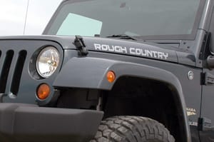 Rough Country Rough Country Decal | 27 Inch Fender | Gray
