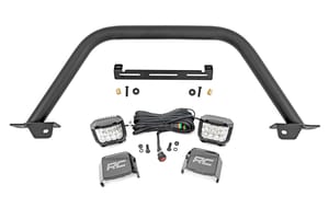 Rough Country Safari Bar | 3" OSRAM (Pair) | Wide | OE Modular Steel | Ford Bronco (21-26)