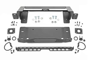 Rough Country High Winch Mount | All Models | Ford Bronco 4WD (2021-2026)