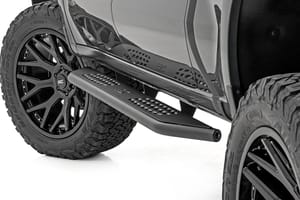 Rough Country OV2 Running Boards | Side Step Bars | Crew Cab | Chevy/GMC 1500/2500HD (19-26)