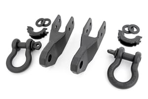 Tow Hitches & Recovery - Tow Hook to Shackle Bracket | D-Ring Combo | Chevy Colorado 2WD/4WD (15-22)