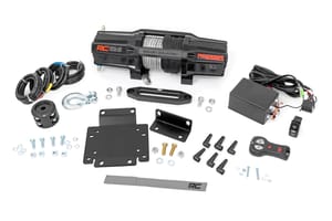 Rough Country Winch Mount | RS6500SA | Honda Pioneer 1000