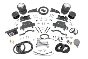 Rough Country Air Spring Spacer Kit w/ Compressor | 5" Lift | Ram 2500 4WD (2014-2026)