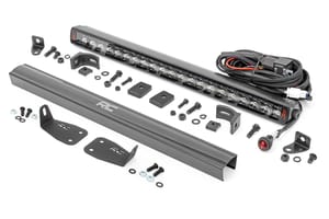 Rough Country LED Light Kit | Bumper Mount | 20" Spectrum Single Row | Ford Bronco Sport (21-26)