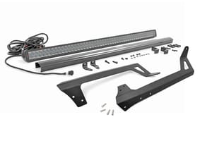 Rough Country LED Light Kit | Windshield | 50" Spectrum Dual Row | Jeep Wrangler JK/Wrangler Unlimited (07-18)