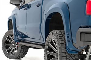 Fender Flares - SF1 Fender Flares | GA0 Northsky Blue | Chevy Silverado 1500 2WD/4WD (19-26)