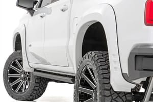 Fender Flares - SF1 Fender Flares | GAZ Summit White | Chevy Silverado 1500 2WD/4WD (19-26)