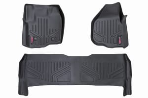 Interior & Floor Mats - Floor Mats | FR & RR | Raised FR Pedal | Ford F-250/F-350 Super Duty (12-16)