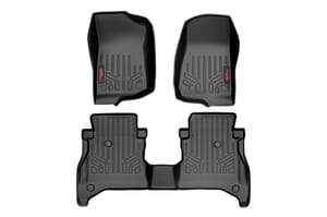 Interior & Floor Mats - Floor Mats | FR & RR | RR Non-Lock | Jeep Gladiator JT 4WD (2020-2026)