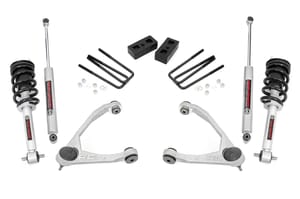 Rough Country 3.5 Inch Lift Kit | Cast Steel | N3 Strut | Chevy/GMC 1500 (07-13)