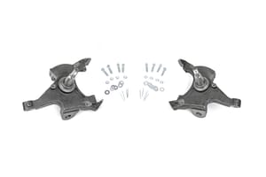 Rough Country 2 Inch Lowering Spindles | Chevy C1500/K1500 Truck Extended Ca 2WD (88-99)