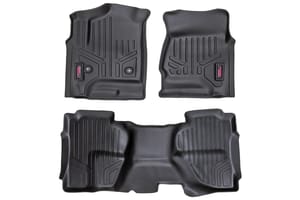 Interior & Floor Mats - Floor Mats | FR & RR | Ext Cab | Chevy/GMC 1500/2500HD/3500HD 2WD/4WD