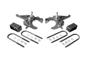 Rough Country Lowering Kit | 2 Inch FR | 3 Inch RR | Chevy/GMC Blazer/S10 Blazer/Sonoma 2WD