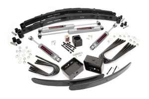 Rough Country 6 Inch Lift Kit | Rear Blocks | Chevy/GMC C30/K30 C35/K35 Truck 4WD (77-87)