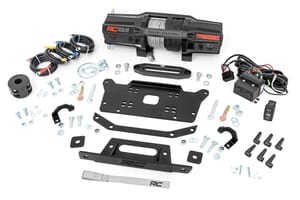 Rough Country Winch Mount | RS6500S | Honda Talon 1000