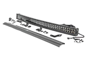 LED Lighting - LED Light Kit | Front Mount | 40" Black Dual Row | White DRL | Honda Talon 1000