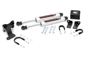Steering Stabilizers - V2 Steering Stabilizer | Dual | 2-8 Inch Lift | Jeep Wrangler JK/Wrangler Unlimited (07-18)
