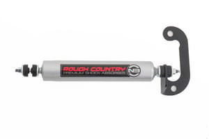 Rough Country N3 Steering Stabilizer | 8-lug Only | 6-Inch Lift | Chevy C2500/K2500 C3500/K3500 Truck (88-00)