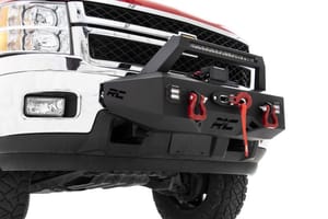 Rough Country EXO Winch Mount Kit | Chevy Silverado 2500 HD/3500 HD 2WD/4WD (2011-2019)