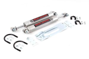 Rough Country N3 Steering Stabilizer | Dual | Chevy/GMC K10 Truck & SUV/K5 Blazer (69-91)