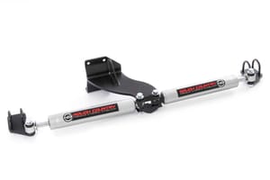 Rough Country N3 Steering Stabilizer | Dual | 2.5-8 Inch Lift | Ram 2500 (14-26)/3500 (13-26)