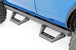 Running Boards & Rock Sliders - SRX2 Adjustable Aluminum Step | Ford Bronco 4WD (2021-2026)
