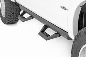 Running Boards & Rock Sliders - SRX2 Adj Aluminum Step | Crew Cab | Ford F-150/Lightning/F-250/F-350/Raptor (15-26)