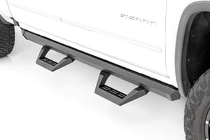 Running Boards & Rock Sliders - SRX2 Adj Aluminum Step | Crew Cab | Chevy/GMC 1500/2500HD/3500HD (07-18 & Classic)