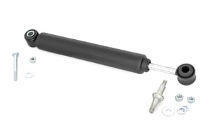 Steering Stabilizers - OE Replacement Black Stabilizer | Jeep Comanche MJ WJ/Wrangler TJ/Wrangler Unlimited