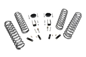 Rough Country 2.5 Inch Lift Kit | Coils | No Shocks | Jeep Wrangler JK 4WD (2007-2018)