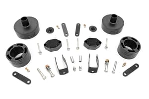 Rough Country 2.5 Inch Lift Kit | Spacers | Jeep Wrangler JK/Wrangler Unlimited (2007-2018)