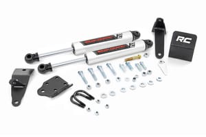 Steering Stabilizers - V2 Steering Stabilizer | Dual | 2-8 Inch Lift | Ram 2500 (03-13)/3500 (11-12)