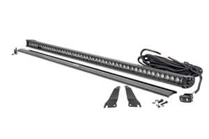 Rough Country LED Light Kit | Cage Mount | 50" Black Single Row | Kawasaki Teryx 4 1000/Teryx4 800