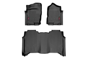 Interior & Floor Mats - Floor Mats | FR & RR | Crew Cab | Nissan Titan (17-24)/Titan XD (16-24)