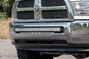 Rough Country LED Bumper Mount | 40" Curved | Ram 2500/3500 4WD (2011-2018)
