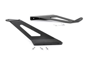 LED Lighting - LED Light Mount | Upper Windshield | 50" Curved | Chevy/GMC 2500HD/3500HD (15-19)