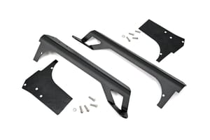 Rough Country LED Light Mounts | Upper Windshield | 50" | Jeep Wrangler TJ (97-06)/Wrangler Unlimited (04-06)
