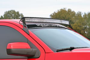 LED Lighting - LED Light Mount | Upper Windshield | 54" Curved | Chevy/GMC 1500 (14-18 & Classic)