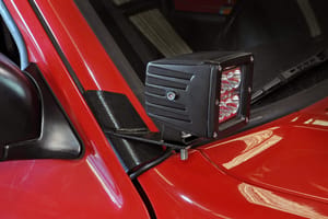 LED Lighting - LED Light Mount | Lower A-Pillar | Pod Pair | Jeep Cherokee XJ 2WD/4WD (84-01)