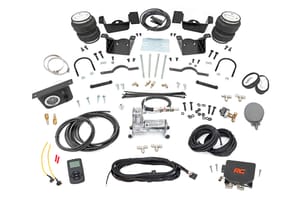 Rough Country Air Spring Kit w/compressor | Wireless Controller | Chevy/GMC 2500HD/3500HD (20-26)
