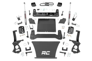 Rough Country 6 Inch Lift Kit | Mono Leaf Rear | Chevy Silverado 1500 4WD (2022-2024)
