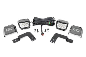 LED Lighting - LED Light | Under Bed Mount | 3" Chrome Pair | Wide Angle | Polaris XPEDITION ADV 5