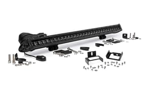 LED Lighting - LED Light Kit | Grill Mount | 30" Black Single Row | Ford F-250/F-350 Super Duty (11-16)