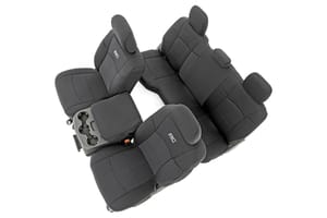 Rough Country Seat Covers | Bucket Seats | FR & RR | Ram 2500 2WD/4WD (2019-2026)